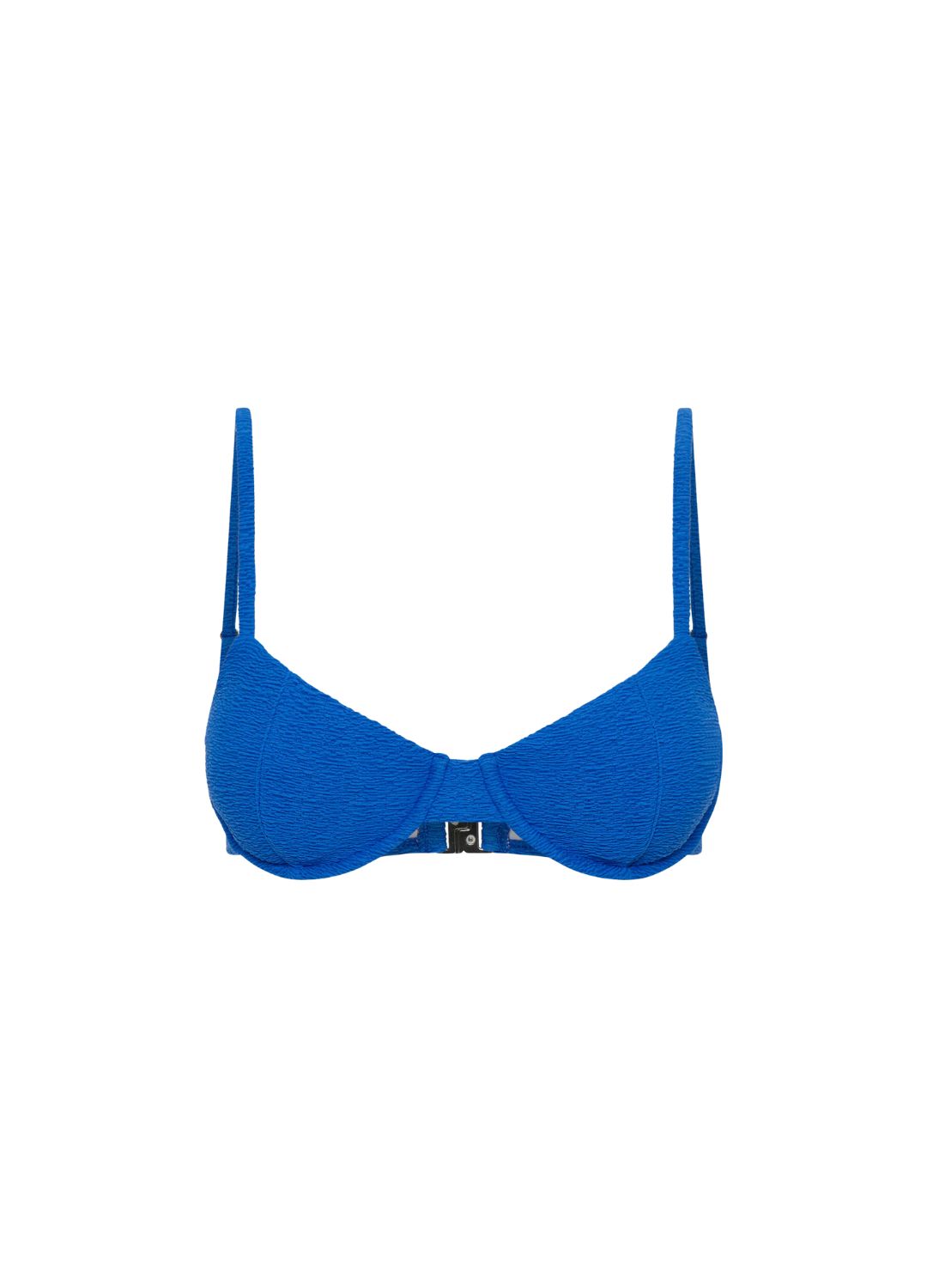 BRA CUP TOP - AZURE BLUE