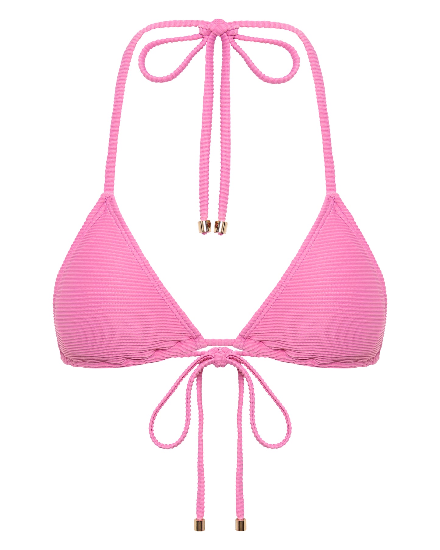 TRIANGLE TOP - CANDY PINK