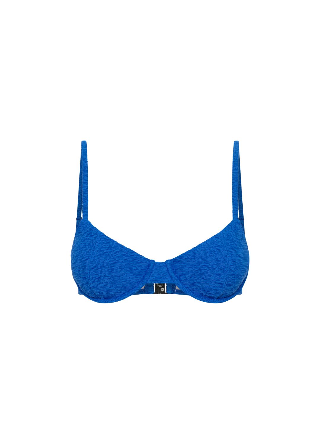 BRA CUP TOP - AZURE BLUE