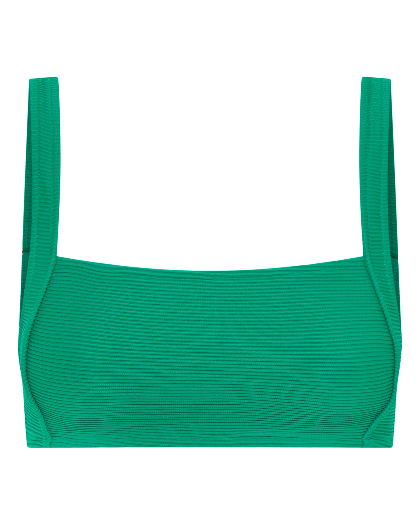 SQUARE NECK TOP - EMERALD