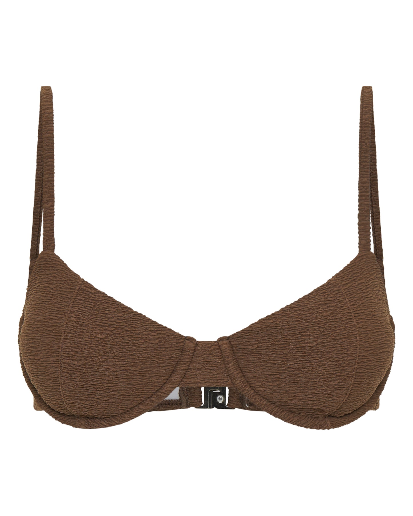 BRA CUP TOP - COCOA BROWN