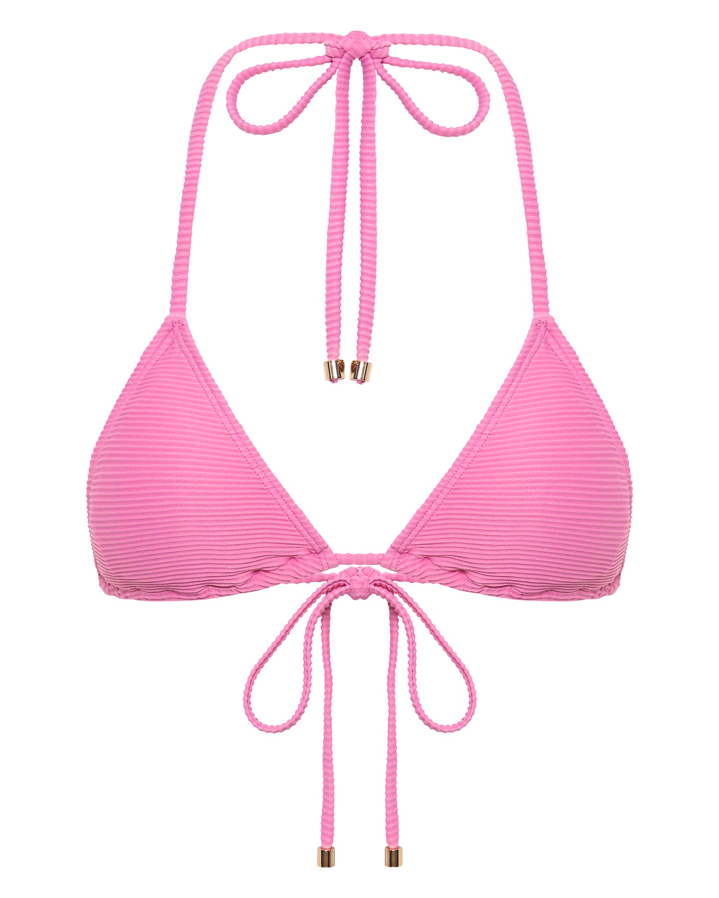 TRIANGLE TOP - CANDY PINK